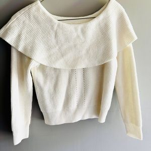 Chelsea & Violet Cream Sweater